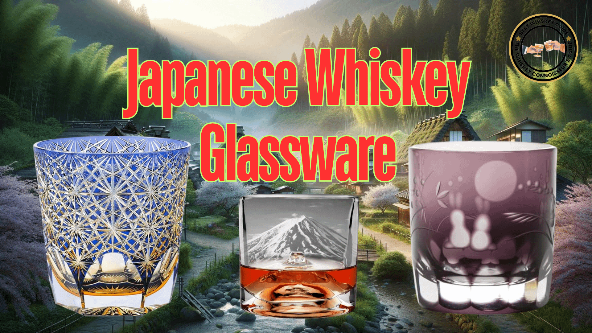 Japanese Whiskey Glassware